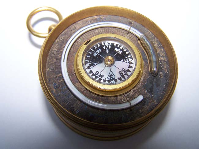 A 19th century cased pocket Barometer, Prismatic Compass and Thermometer circa 1865 — image 6